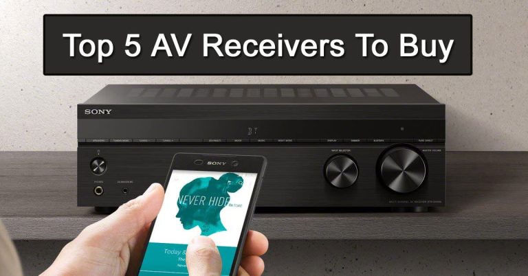 Top 5 AV Receivers To Buy